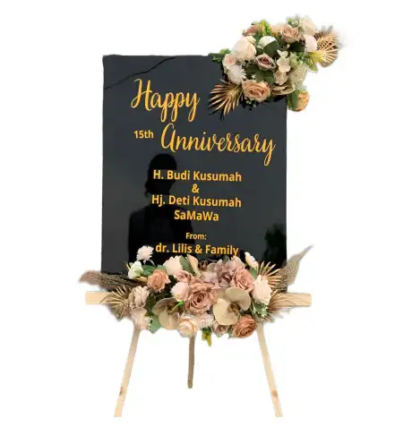 Papan Bunga Akrilik Nonggunong